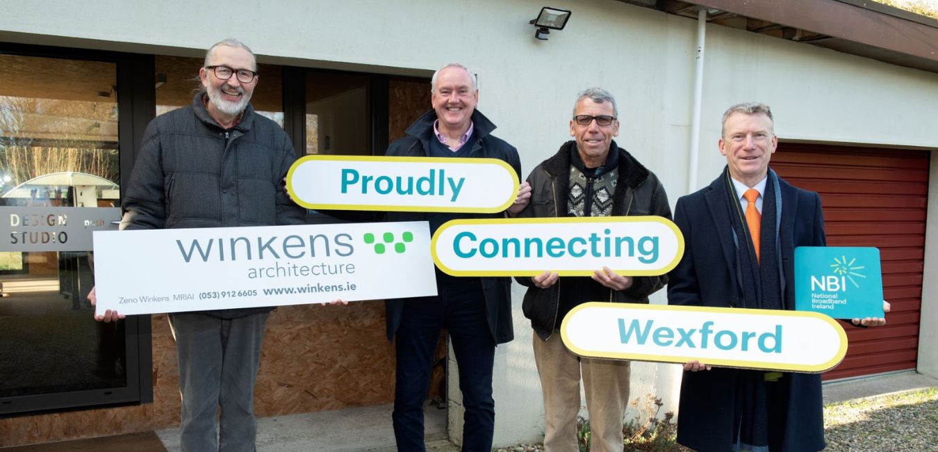Over 3,500 Wexford homes, farms and businesses ready to connect to National Broadband Ireland high speed fibre