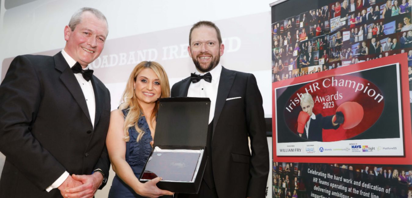 National Broadband Ireland Wins Employee Engagement Award